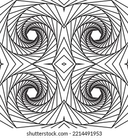 Abstract 3d dynamical rippled texture, Vector Twisted Curved Stripe Modern Trendy Illustration of black white background. pattern,