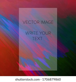 Ilustración abstracta de la explosión 3D. Diseño gráfico colorido. Fondo creativo de alta resolución. Plantilla de medios sociales. Vector EPS 10.