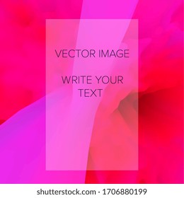 Abstract 3D explosion illustration. Colorful graphic design. Hight resolution  creative  background. Social media template. Vector EPS 10.