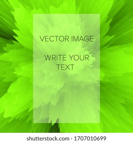 Abstract 3D explosion illustration. Colorful graphic design. Hight resolution  creative  background. Social media template. Vector EPS 10.