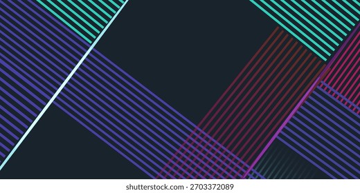 Fundo abstrato da luz da linha futurista 3d com camadas sobrepostas 3d. Vetor abstrato design gráfico banner padrão apresentação fundo papel de parede modelo da web.