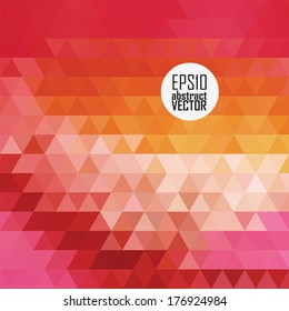 Abstract 3D geometric colorful background