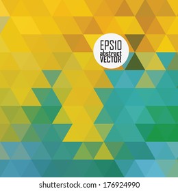 Abstract 3D geometric colorful background