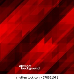 Abstract 3D geometric colorful background from triangles. Vector illustration. Eps 10