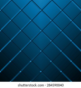 Abstract 3D geometric colorful background from stripes. Vector illustration. Eps 10