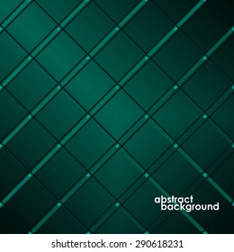Abstract 3D geometric colorful background from stripes. Vector illustration. Eps 10