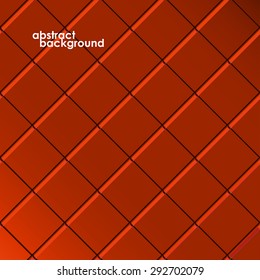 Abstract 3D geometric colorful background from stripes. Vector illustration. Eps 10