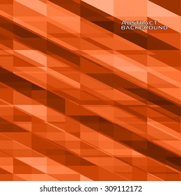 Abstract 3D geometric colorful background from triangles. Vector illustration. Eps 10