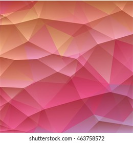 Abstract 3D geometric colorful background polygonal style