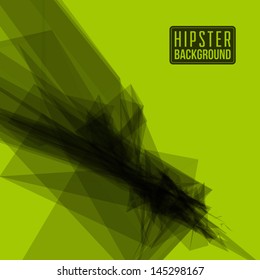 Abstract 3d geometric lines modern grunge vector background.