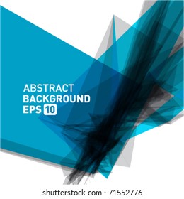 Abstract 3d geometric lines modern grunge vector background. Eps 10.
