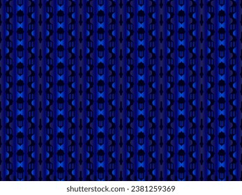 Abstract 3d geometric ornament background. Geometric design of poster or banner. Metal background.	