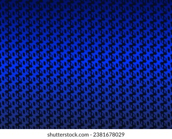 Abstract 3d geometric ornament background. Geometric design of poster or banner. Metal background.