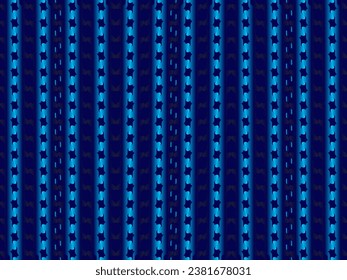Abstract 3d geometric ornament background. Geometric design of poster or banner. Metal background.