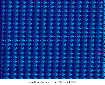 Abstract 3d geometric ornament background. Geometric design of poster or banner. Metal background.	