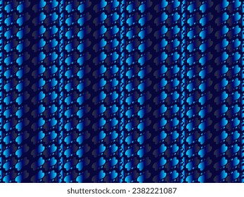 Abstract 3d geometric ornament background. Geometric design of poster or banner. Metal background.	
