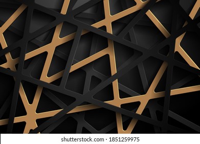 3d Wallpaper Black And Gold Image Num 82