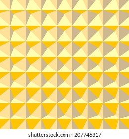 Abstract 3d geometric pattern. Polygonal background. Vector illustration.