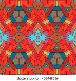 Abstract 3D geometric polygon background, EPS8 - vector graphics.