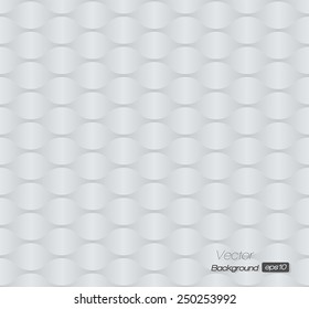 Abstract 3d geometric seamless pattern of wavy shapes