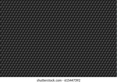 Abstract 3D Geometric Seamless Pattern. Vector Illustration