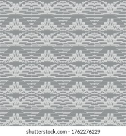 Abstract 3d geometric shapes seamless pattern background, vector design.