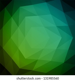 Abstract 3d geometric vector background