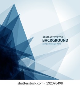 Abstract 3d geometric vector background