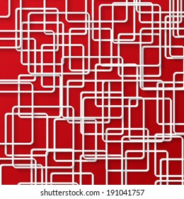 Abstract 3D geometrical background