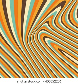 Abstract 3d geometrical background. Pattern with optical illusion. Vector illustration. 
