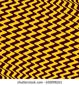Abstract 3D geometrical background. Pattern with optical illusion. Vector illustration. 