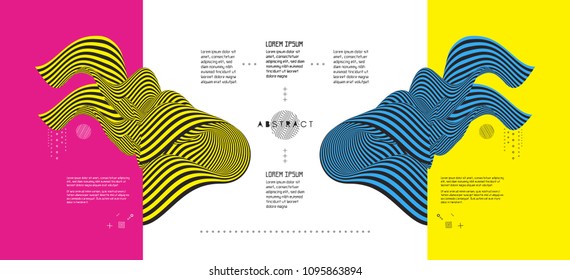 Abstrakter geometrischer 3D-Hintergrund. Vektorgrafik.