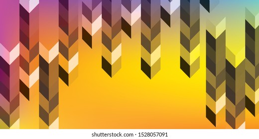
Abstract 3D Geometrical Mosaic Design, eps10 vector