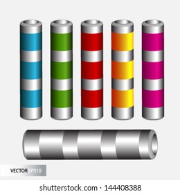 Abstract 3D glossy icon