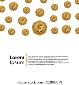 Abstract 3D glossy icon sets in Dollar Currency Concept.EPS 10. can be use as icons, element, banner or background.