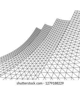 abstract 3d graphics, 3d illustration