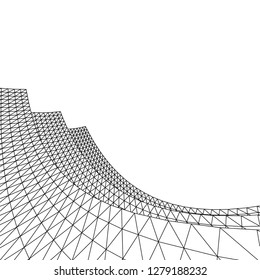 abstract 3d graphics, 3d illustration