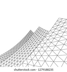 abstract 3d graphics, 3d illustration