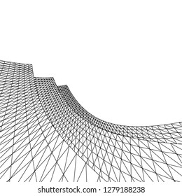 abstract 3d graphics, 3d illustration