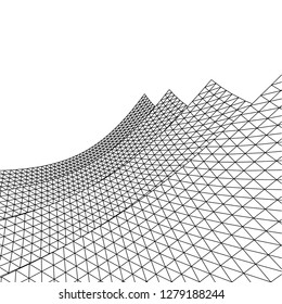 abstract 3d graphics, 3d illustration