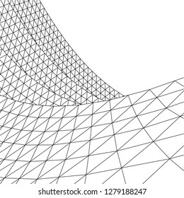 abstract 3d graphics, 3d illustration