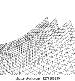 abstract 3d graphics, 3d illustration