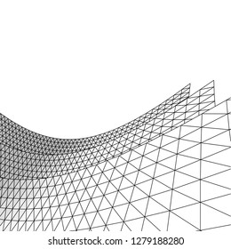 abstract 3d graphics, 3d illustration