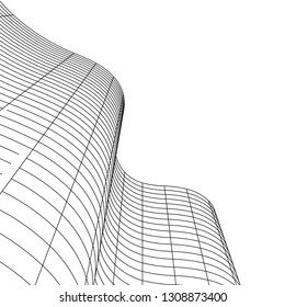 abstract 3d graphics, 3d illustration