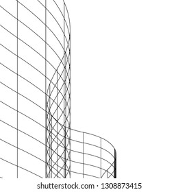 abstract 3d graphics, 3d illustration