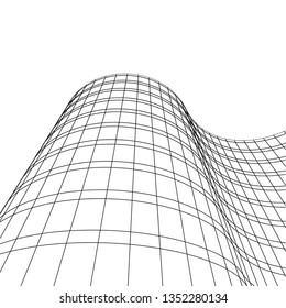abstract 3d graphics, 3d illustration