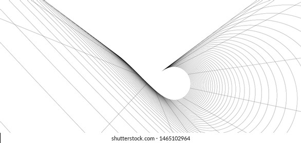 abstract 3d graphics, 3d illustration