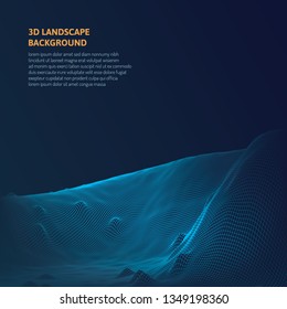 Abstract 3D graphics. Virtual reality and optical illusions.