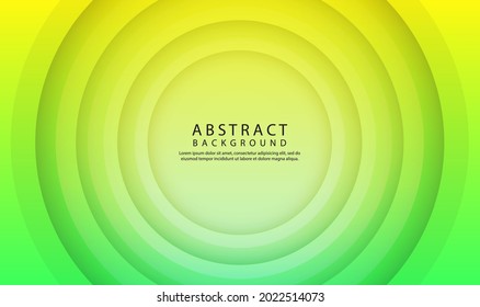 Abstrakter geometrischer 3D-Hintergrund überschneidet Schichten auf hellem Raum mit kreisförmigen Formen Dekoration. Modernes Vorlagenelement-Zukunftskonzept für Flyer, Karten, Cover, Broschüren oder Landing-Page