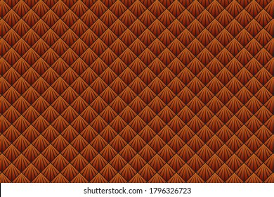 Abstract 3d horizontal and vertical line squares with shine pattern shining squares check pattern. Seamless Alternative designer square background. brick orange gradient square texture.